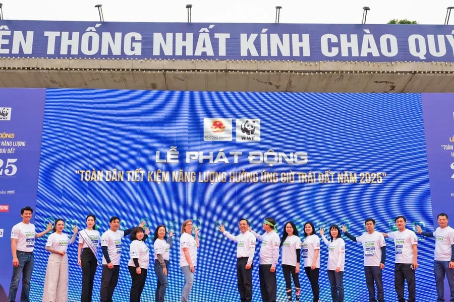 Gần 2.000 người tham gia giải Chạy hưởng ứng 'Toàn dân tiết kiệm năng lượng hưởng ứng Giờ Trái đất năm 2025'