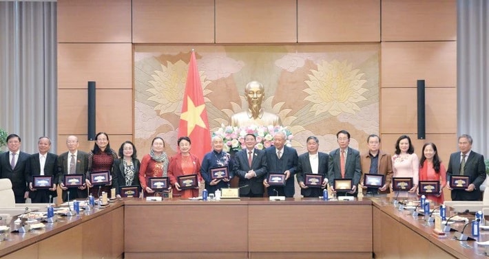 Phó Chủ tịch Quốc hội Nguyễn Đức Hải gặp mặt các đại biểu Quốc hội tỉnh Bà Rịa - Vũng Tàu qua các thời kỳ