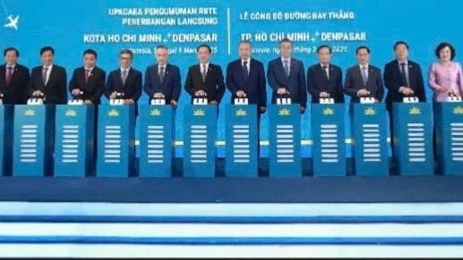 Vietnam Airlines công bố mở đường bay thẳng TP. Hồ Chí Minh - Denpasar 