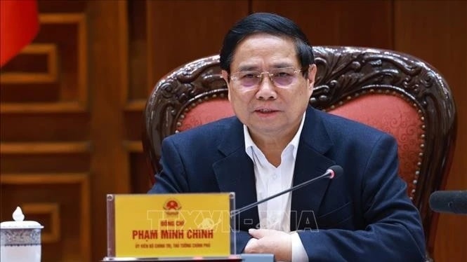 Bí thư Đảng ủy, Thủ tướng Phạm Minh Chính chủ trì Hội nghị Ban Thường vụ Đảng ủy Chính phủ