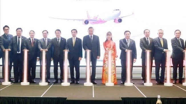 Tổng Bí thư Tô Lâm chứng kiến VietJet Air công bố đường bay thẳng Singapore - Phú Quốc