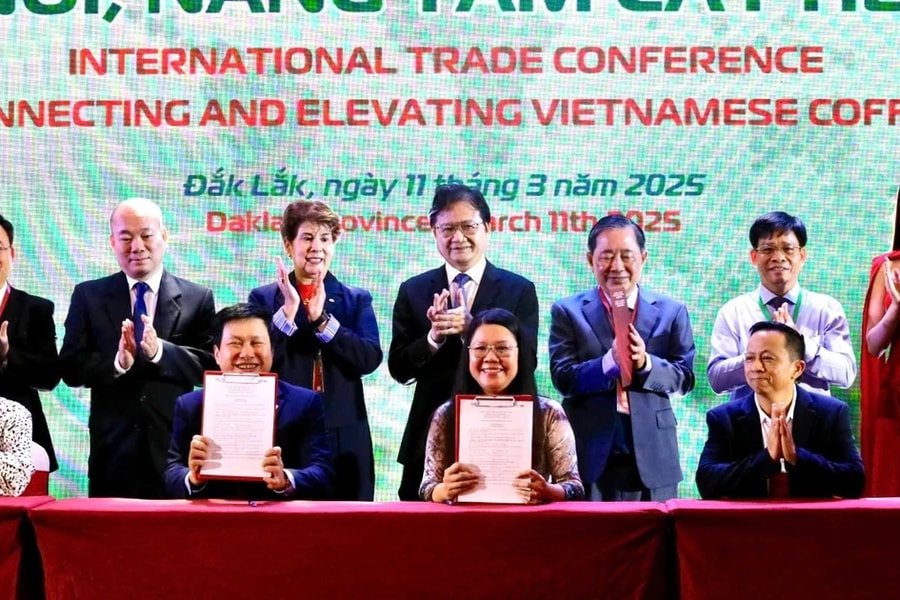 Hơn 800 đại biểu tham dự Hội nghị giao thương quốc tế - Kết nối, nâng tầm cà phê Việt