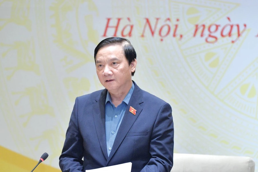 Phó Chủ tịch Quốc hội Nguyễn Khắc Định: Đẩy nhanh tiến độ hoàn thiện một số hệ thống công nghệ thông tin, đưa vào sử dụng ngay từ Kỳ họp thứ Chín