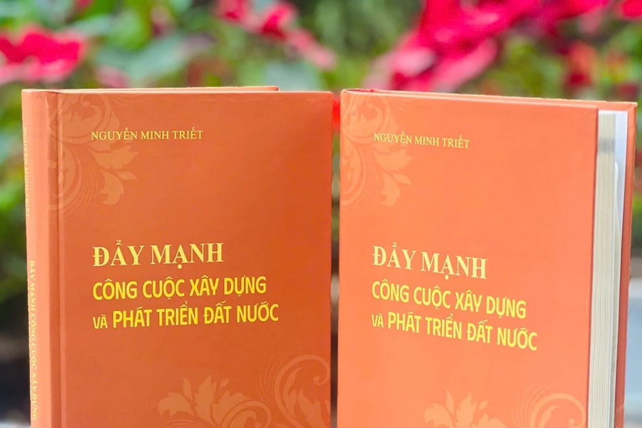 Xuất bản sách “Đẩy mạnh công cuộc xây dựng và phát triển đất nước” của nguyên Chủ tịch Nước Nguyễn Minh Triết 