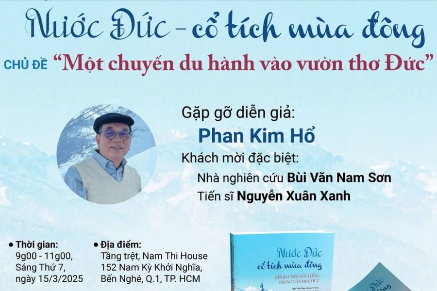 Du hành vào vườn thơ Đức