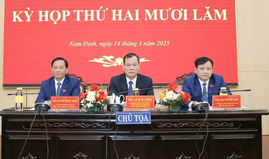 Nam Định: HĐND tỉnh tổ chức Kỳ họp thứ 25 giải quyết công việc phát sinh đột xuất