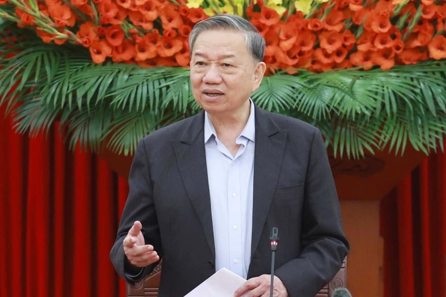 Tổng Bí thư Tô Lâm chủ trì cuộc họp Tiểu ban Văn kiện Đại hội XIV của Đảng