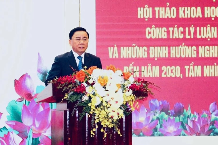 Công tác lý luận của Đảng và những định hướng nghiên cứu quan trọng đến năm 2030, tầm nhìn đến năm 2045