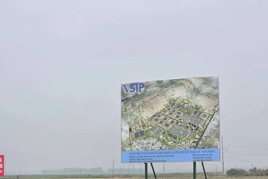 Hà Tĩnh đốc thúc khẩn trương thực hiện đầu tư hoàn thành Dự án VSIP