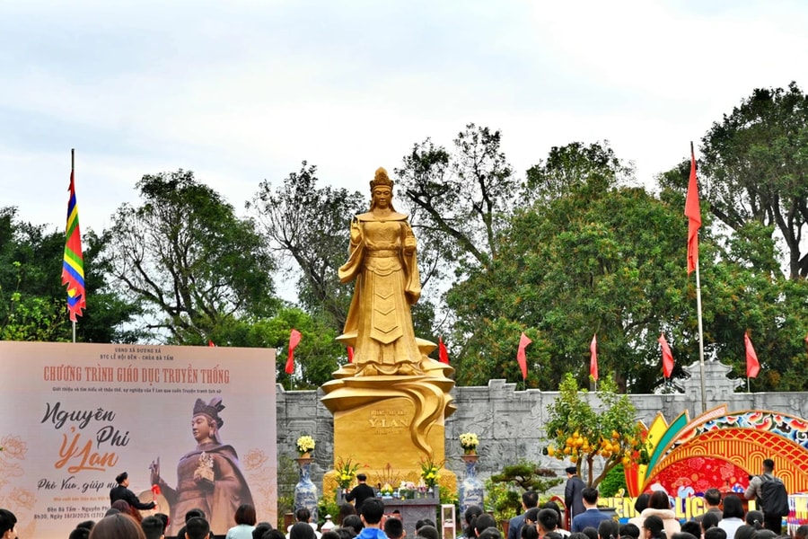 Khai hội đền, chùa Bà Tấm năm 2025: Tri ân công đức Hoàng Thái hậu Ỷ Lan