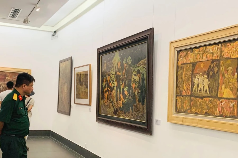 Sẽ tổ chức triển lãm mỹ thuật kỷ niệm 50 năm đất nước thống nhất