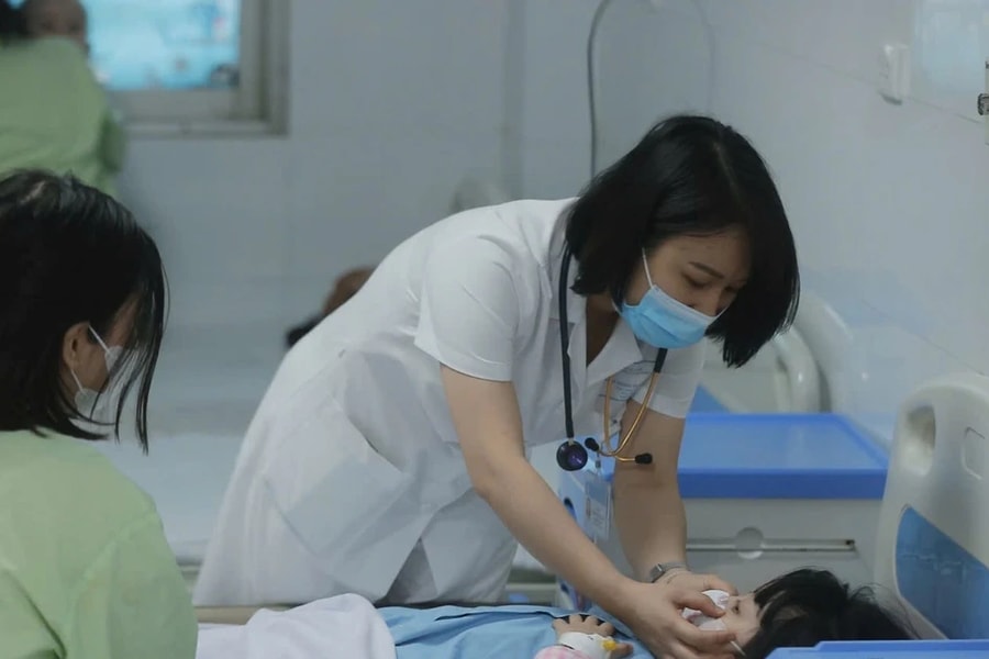 Hà Nội: Bảo đảm 95 % trẻ từ 6 - 9 tháng tuổi được tiêm chủng vaccine phòng, chống dịch sởi ngay trong tháng 3