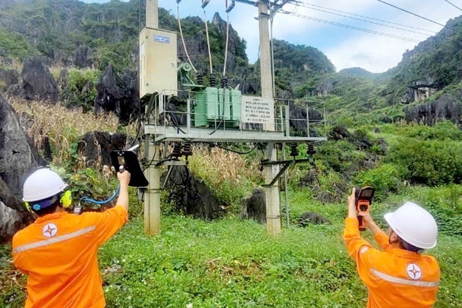 PC Hà Giang: Bảo đảm cung cấp điện mùa nắng nóng