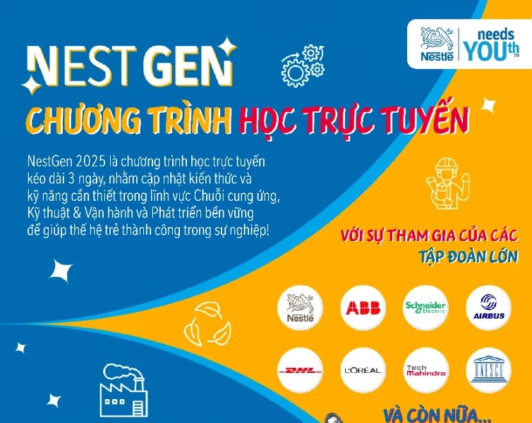 Nestlé Việt Nam giới thiệu NESTGEN 2025 tạo cơ hội phát triển cho thế hệ trẻ