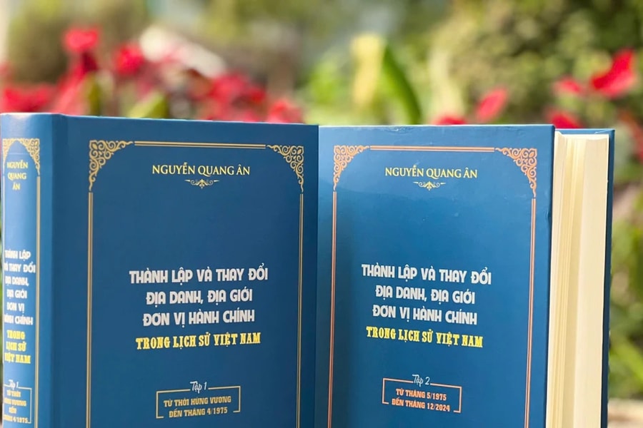 Xuất bản bộ sách về địa danh, địa giới trong lịch sử Việt Nam