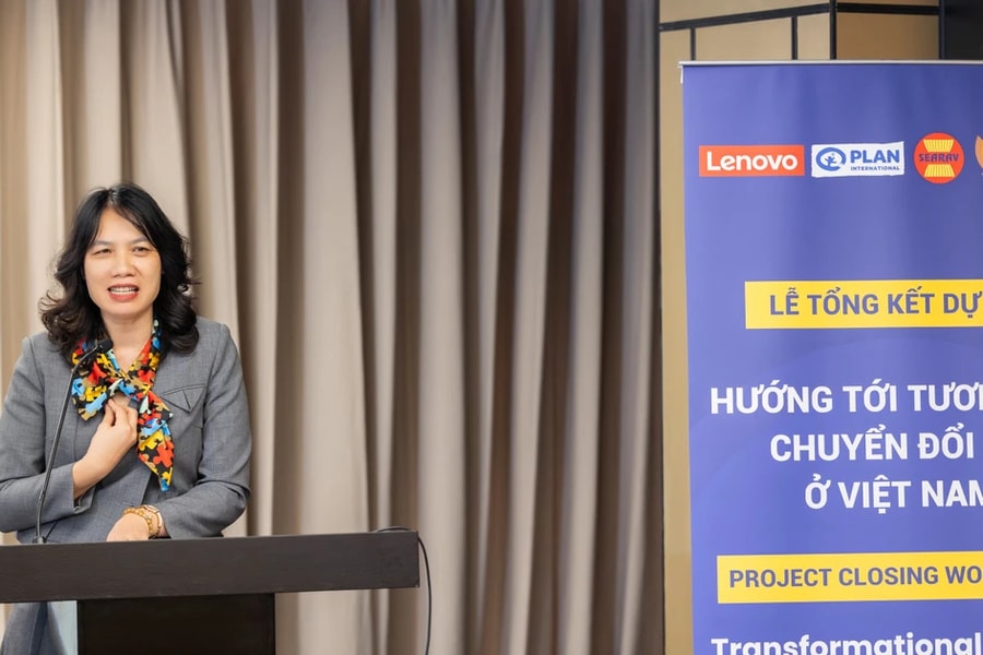Lễ tổng kết dự án "Hướng tới tương lai chuyển đổi số ở Việt Nam"