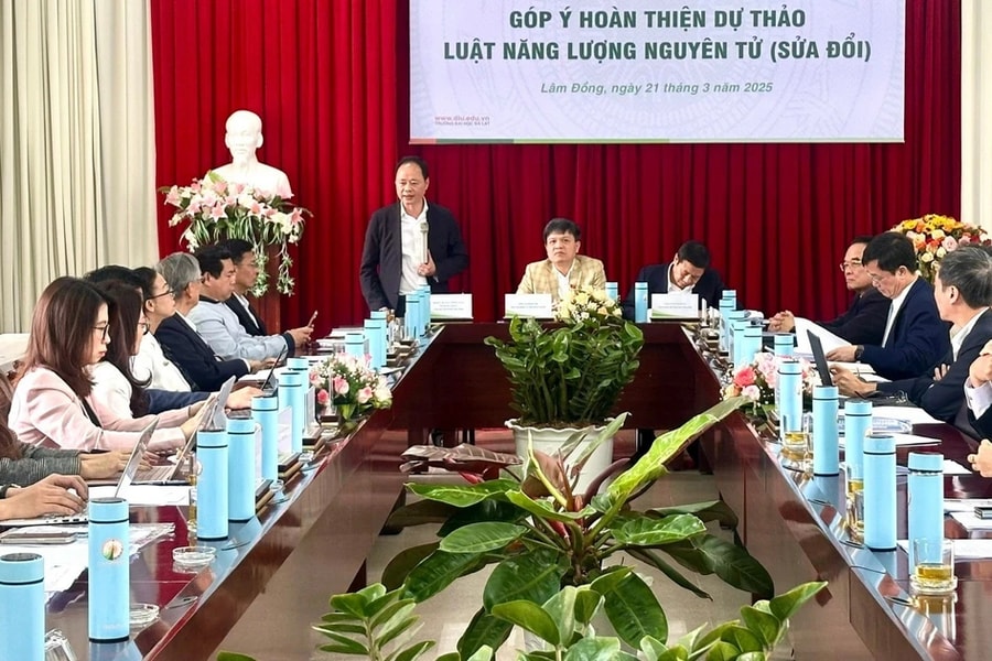 Tọa đàm góp ý hoàn thiện dự thảo Luật Năng lượng nguyên tử (sửa đổi)