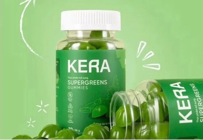 Bộ Y tế thông tin kết quả kiểm nghiệm mẫu thực phẩm bổ sung kẹo rau củ Kera có Quang Linh, Hằng Du Mục, hoa hậu Thùy Tiên quảng cáo