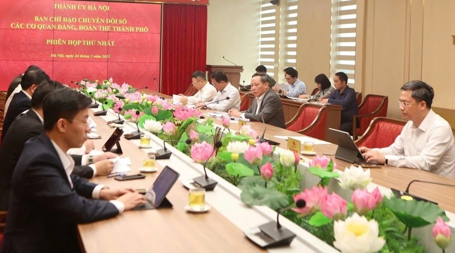 Hà Nội: Nghiên cứu cơ chế chính sách thu hút nhân lực làm công tác chuyển đổi số trong các cơ quan Đảng, đoàn thể