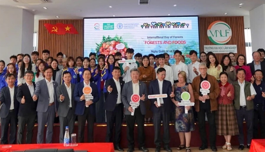 Cùng nhau bảo vệ rừng để đảm bảo một tương lai an ninh lương thực