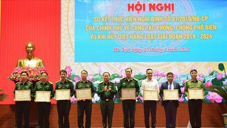 Tăng cường phòng, chống phổ biến vũ khí hủy diệt hàng loạt