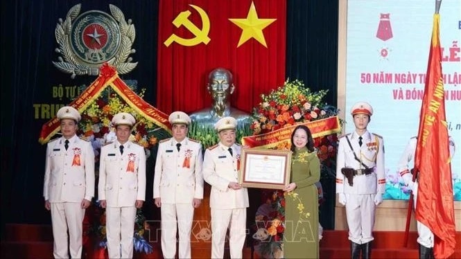 Phó Chủ tịch nước Võ Thị Ánh Xuân dự Lễ Kỷ niệm 50 năm Ngày thành lập Trung đoàn 375