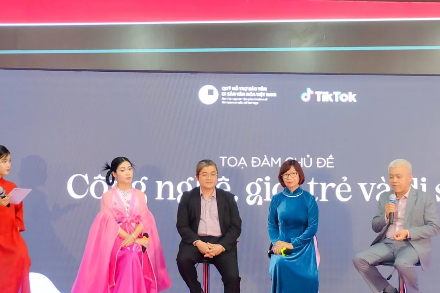 Lan tỏa di sản văn hóa Việt Nam trên TikTok 
