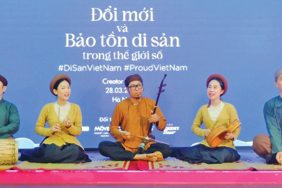 Tăng sức hút di sản trên nền tảng số