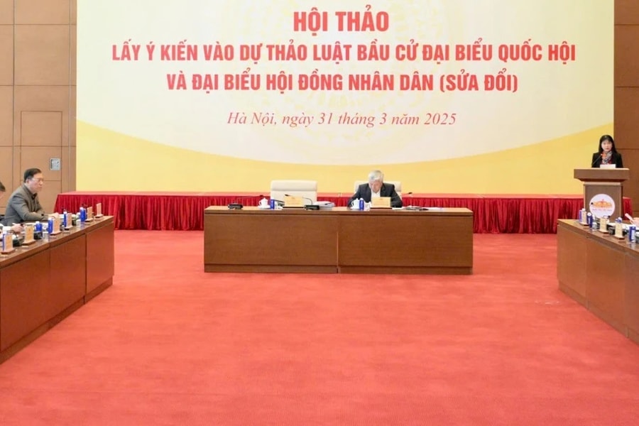 Lấy ý kiến dự thảo Luật Bầu cử đại biểu Quốc hội và đại biểu Hội đồng Nhân dân (sửa đổi)