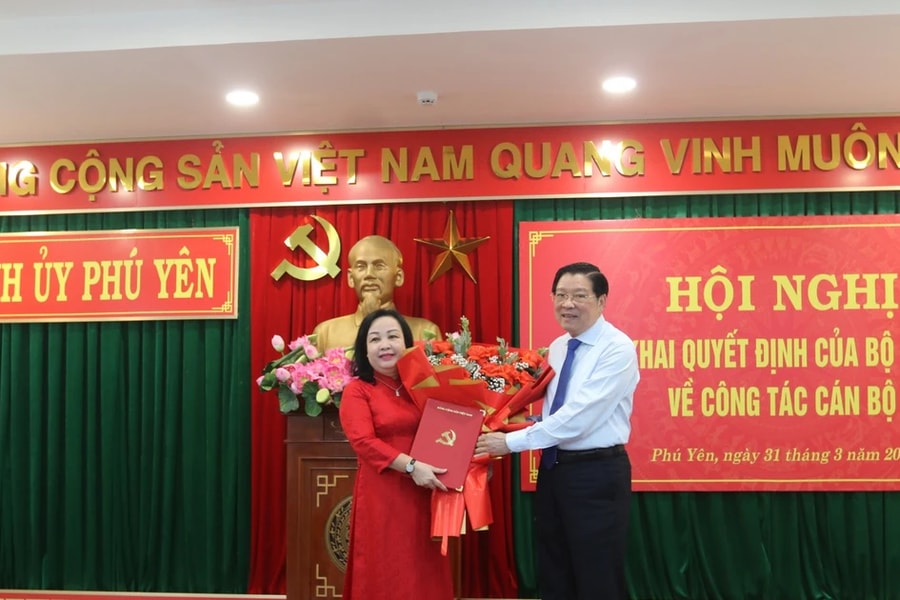 Chuẩn y chức danh Bí thư Tỉnh ủy Phú Yên đối với bà Cao Thị Hòa An