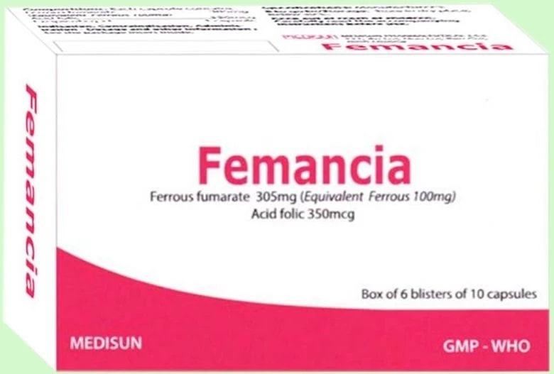 Bộ Y tế thu hồi lô thuốc Femancia của Công ty dược phẩm Medisun