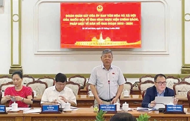 Ủy ban Văn hóa và Xã hội làm việc với UBND TP. Hồ Chí Minh
