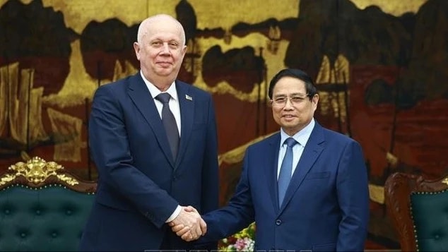 Thủ tướng Phạm Minh Chính tiếp Phó Thủ tướng Cộng hòa Belarus
