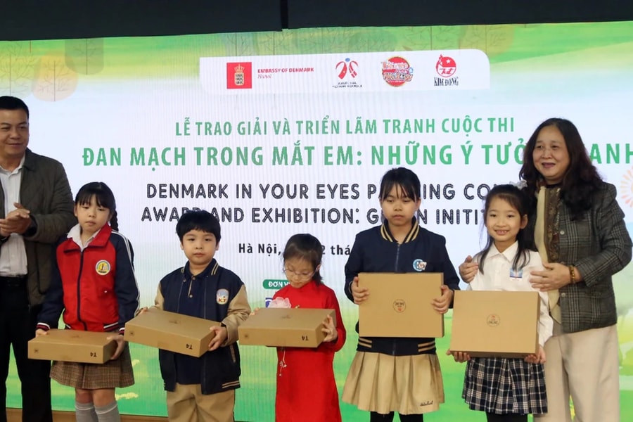 Gần 25.000 thí sinh tham dự cuộc thi vẽ tranh "Đan Mạch trong mắt em 2024" 