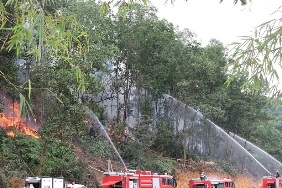 Hà Nội: Tăng cường các biện pháp cấp bách phòng cháy, chữa cháy rừng