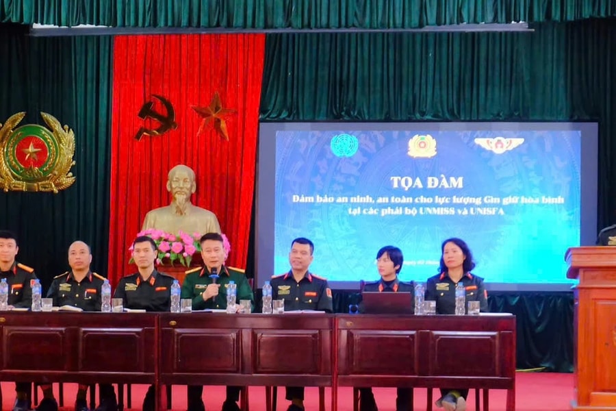 Đảm bảo an ninh, an toàn cho lực lượng Gìn giữ hòa bình tại các phái bộ UNMISS và UNISFA