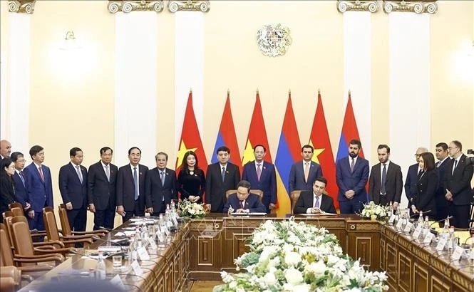 Tạo khuôn khổ pháp lý cho việc tăng cường quan hệ giữa Quốc hội Việt Nam và Quốc hội Armenia