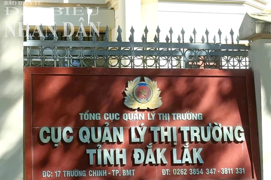Đắk Lắk: Tiếp nhận nguyên trạng Cục Quản lý thị trường về Sở Công Thương
