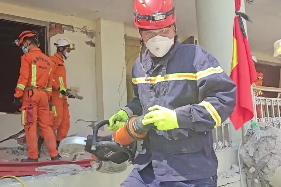 Kìm thủy lực - Chiến thần của Công an Việt Nam trong giải cứu nạn nhân ở Myanmar