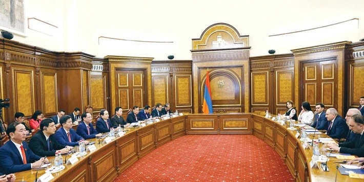 Việt Nam - Armenia thúc đẩy mạnh mẽ hợp tác kinh tế, thương mại song phương 