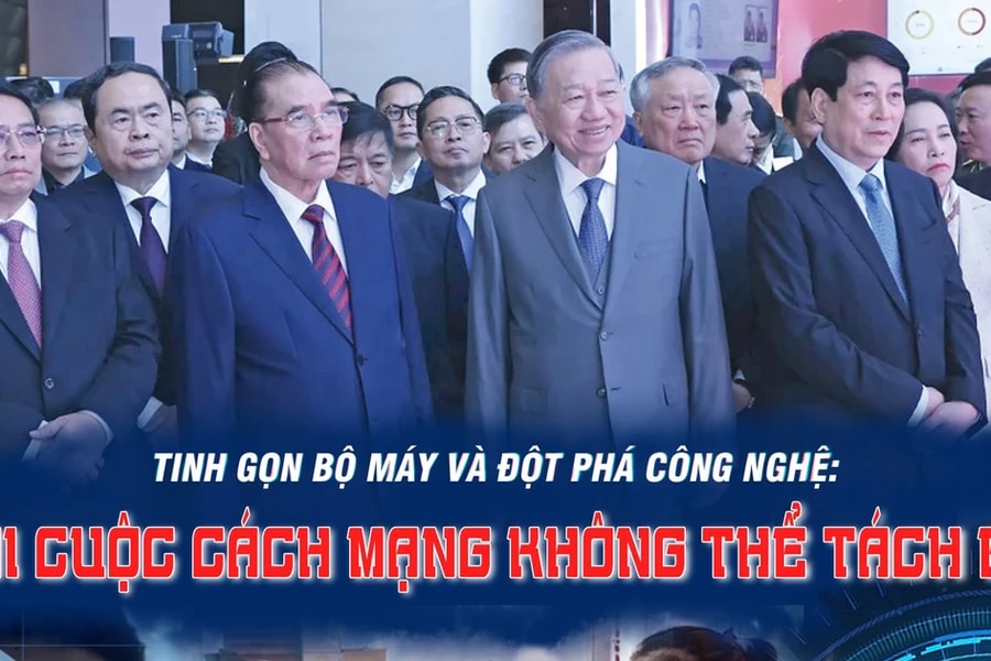 Tinh gọn bộ máy và đột phá công nghệ: hai cuộc cách mạng không thể tách rời
