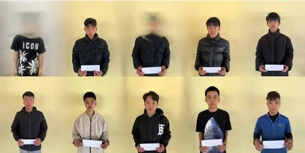 Bắt giữ nhóm thanh niên vác dao kiếm đi giải quyết mâu thuẫn