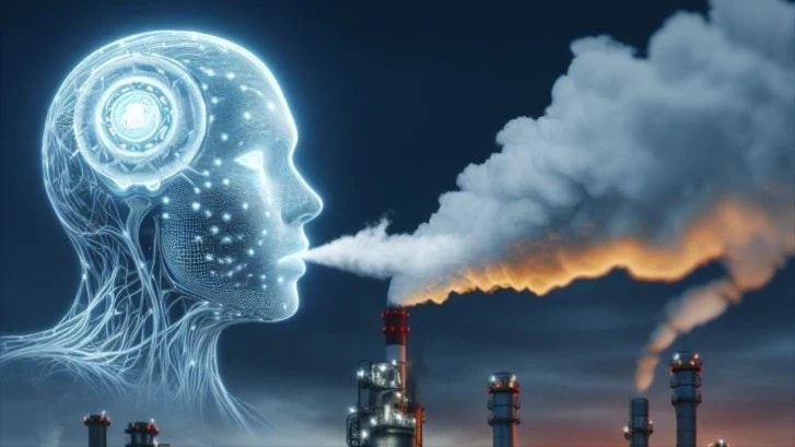 Cảnh giác với ô nhiễm môi trường từ các ứng dụng AI 