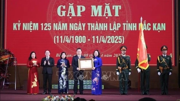 Phó Chủ tịch nước Võ Thị Ánh Xuân dự kỷ niệm 125 năm ngày thành lập tỉnh Bắc Kạn