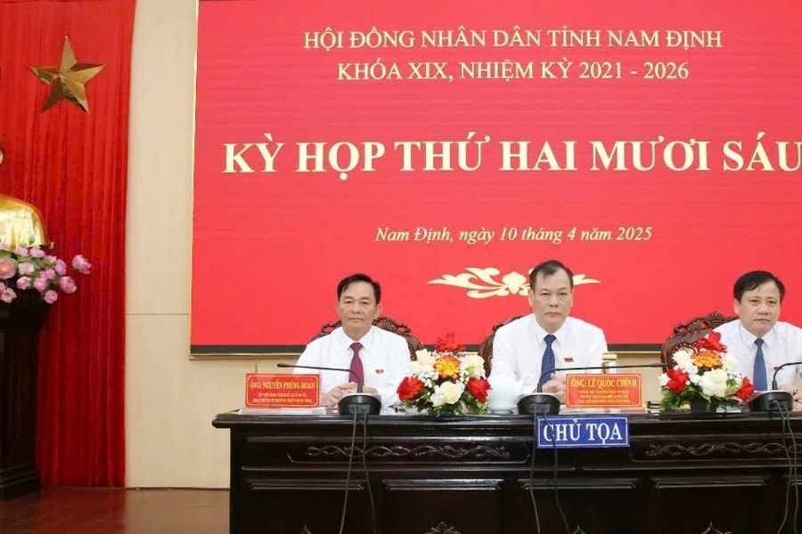 Nam Định: HĐND tỉnh thông qua 8 nghị quyết tại Kỳ họp thứ 26