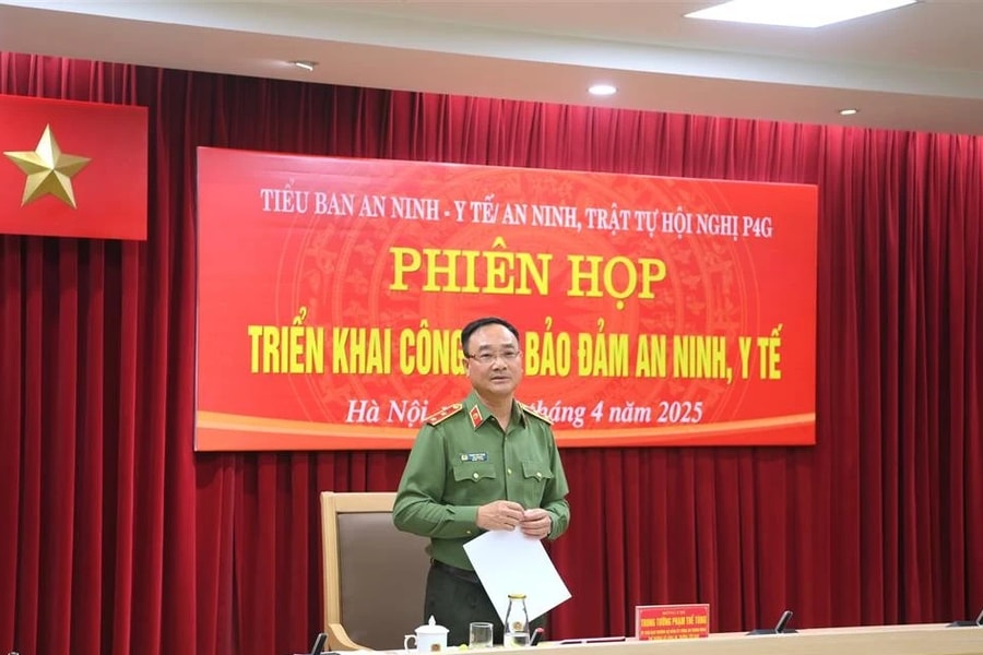Phiên họp Tiểu ban An ninh - Y tế/Tiểu ban An ninh, trật tự Hội nghị thượng đỉnh P4G lần thứ 4 năm 2025