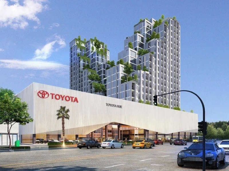 Công ty cổ phần Toyota Huế bị Thanh tra Bộ xây dựng xử phạt vì vi phạm trong kinh doanh bất động sản