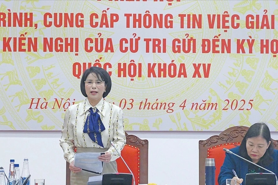 Giải quyết kiến nghị cử tri hiệu quả, nhanh chóng và triệt để