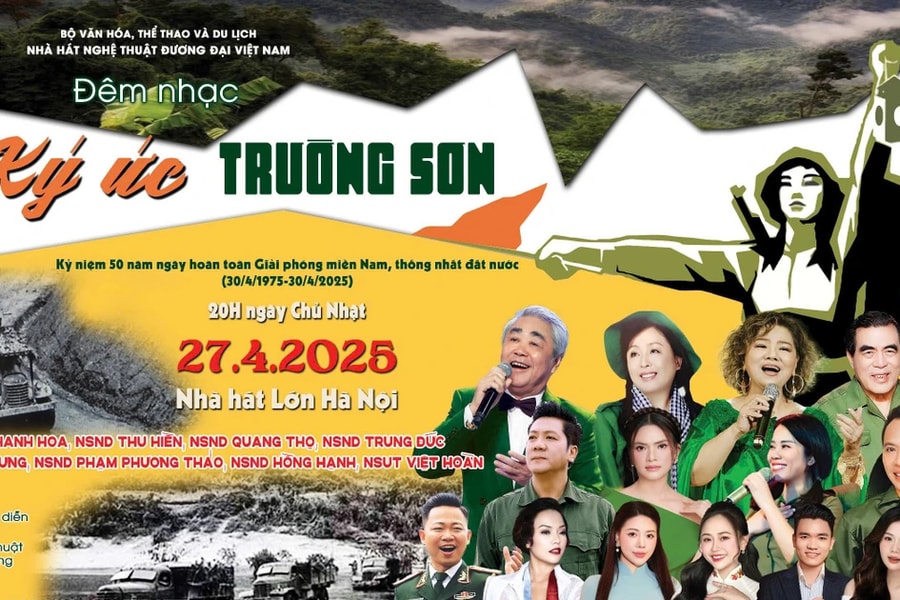 Nghệ sĩ dòng nhạc cách mạng tái hiện "Ký ức Trường Sơn"