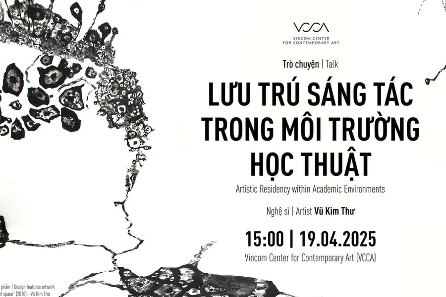 Trò chuyện "Lưu trú sáng tác trong môi trường học thuật"